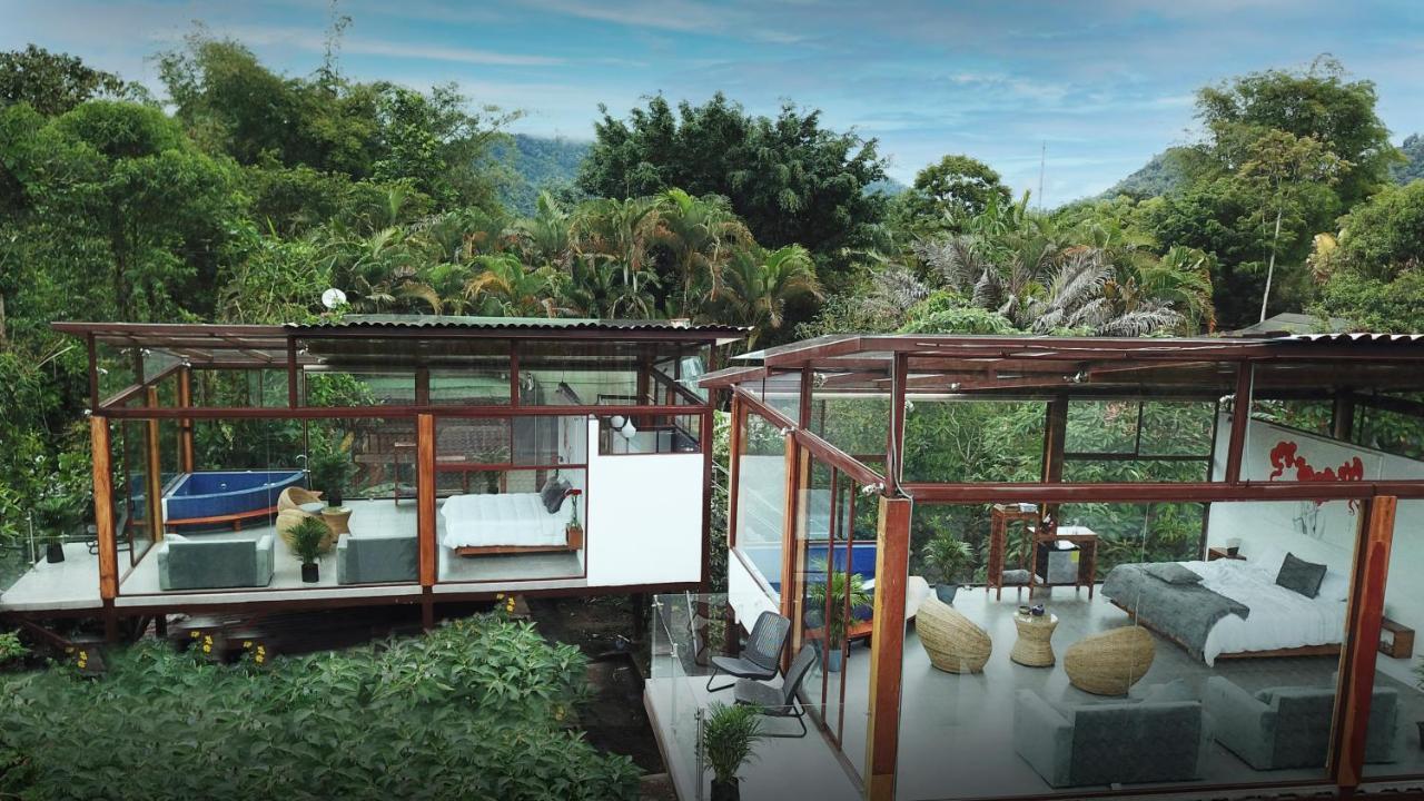 Coffee Lodge Cristal Glamping & Spa Mindo Exterior photo