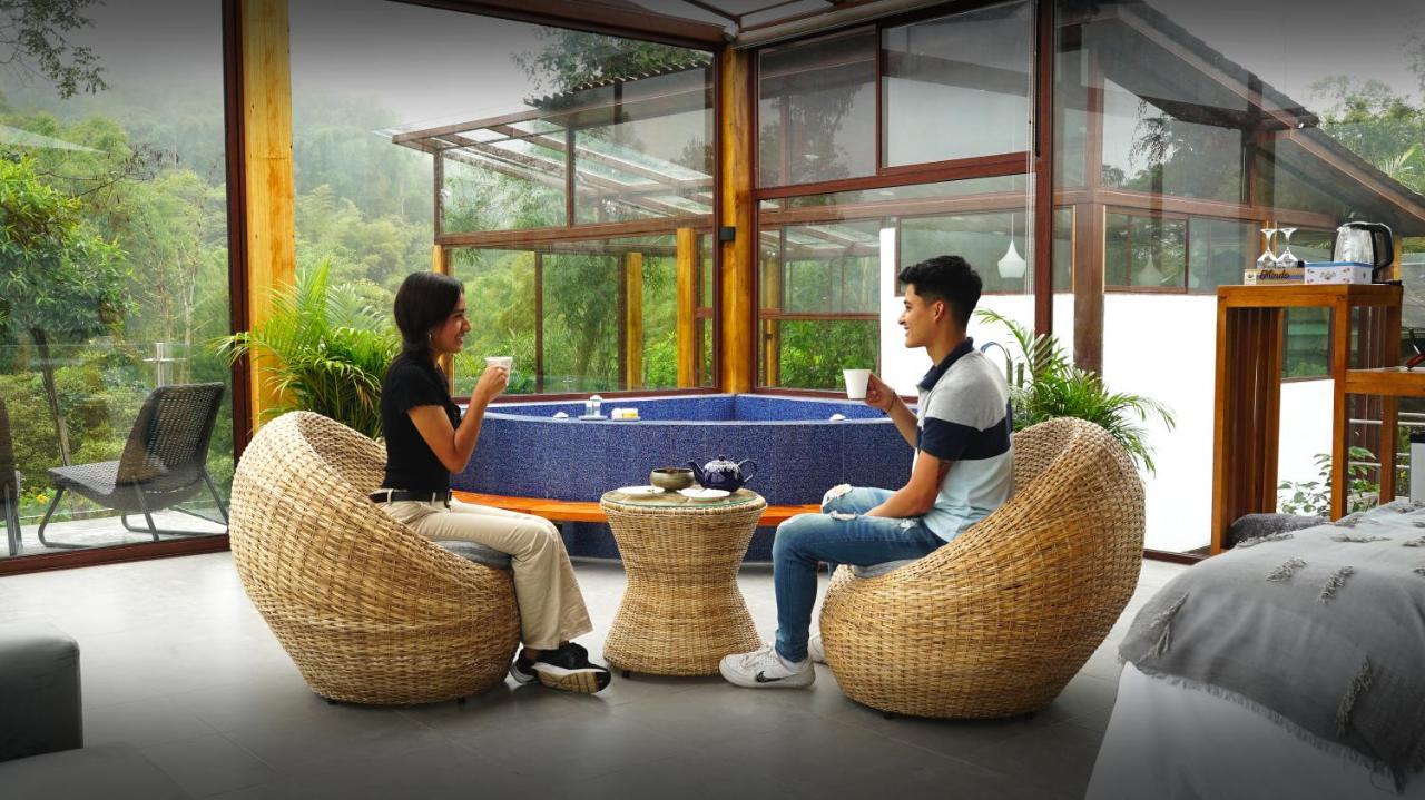 Coffee Lodge Cristal Glamping & Spa Mindo Exterior photo